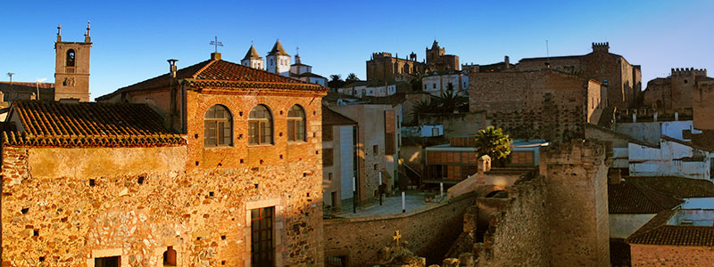 Касерес. Старый город