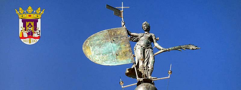 Флюгер на башне Хиральда в Севилье