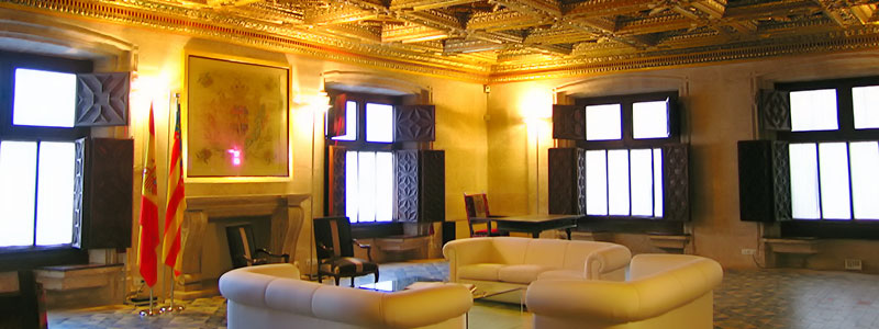 Зал в здании Женералитат Комунидад Валенсиана