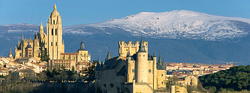 Сеговия. Панорама города