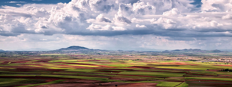 типичный пейзаж Ла Манчи