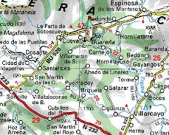 Охо Гуаренья на карте