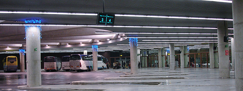 Автовокзал в Памплоне