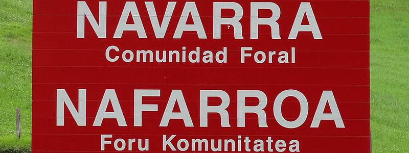 Наварра на испанском и эускади