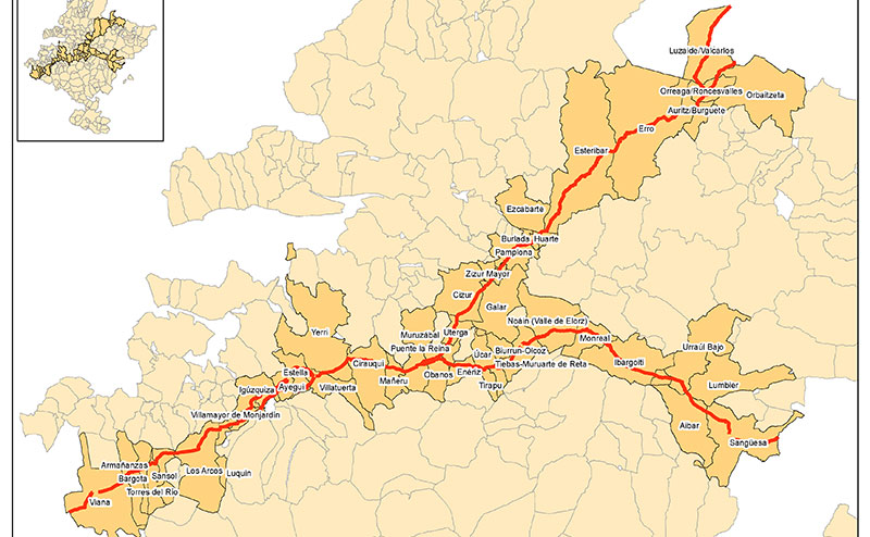 Путь Сантьяго в Наварре