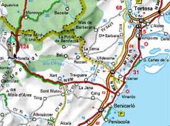 Морелья на карте