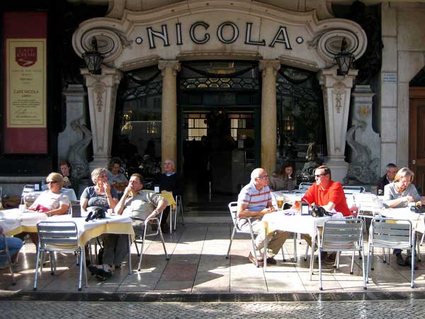 Россио. Кафе Никола