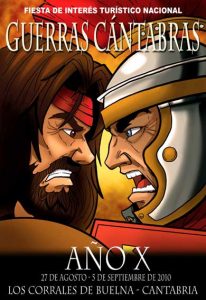Плакат праздника Кантабрийские войны