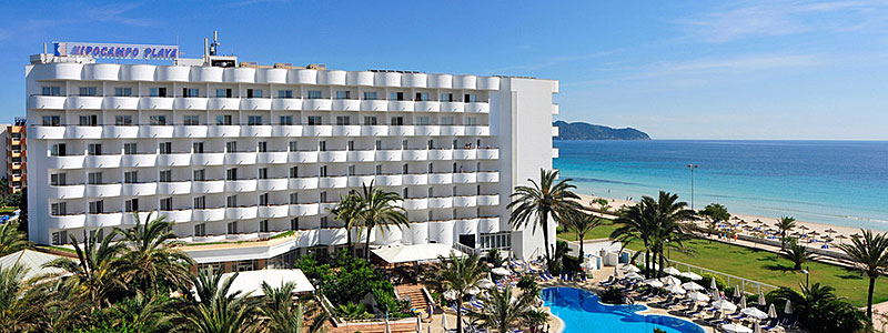 Типичная пляжная гостиница