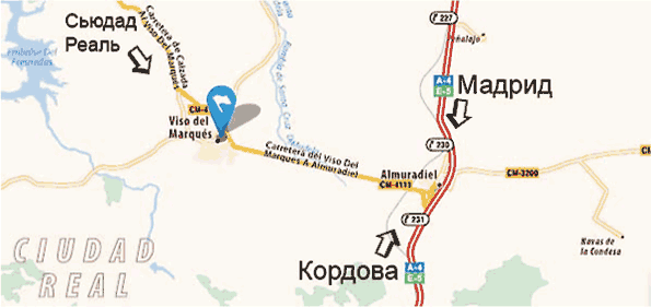 Висо-дель-Маркес на карте