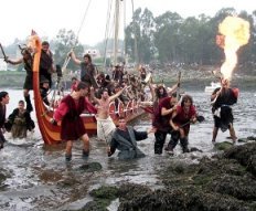 Праздник "Ромерия Викингов" в Катойра