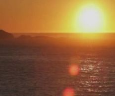 Восход солнца в Корунье