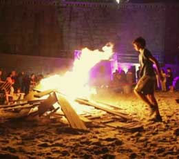 Костры Сан Хуан в Испании