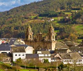 город Мондоньедо в Галисии