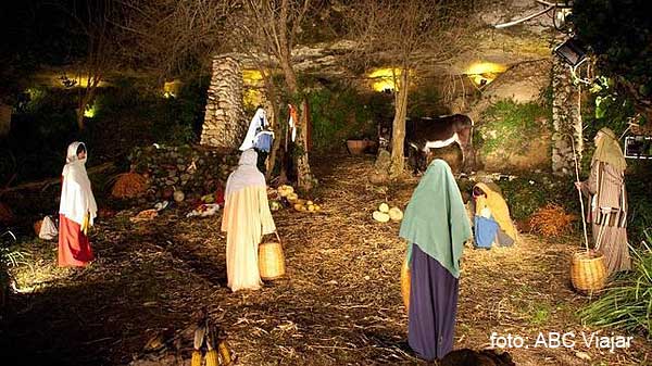 Живой вертеп в Баскара (Каталония, Испания)