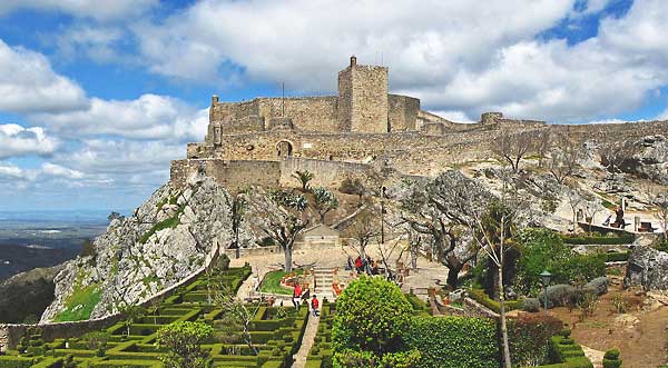 Замок Марвау или Марван. Португалия