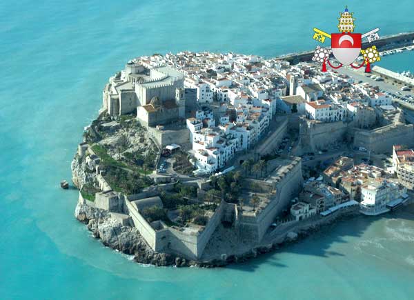 Пеньискола (Кстельон) с воздуха