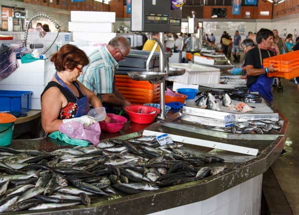 Рыбный рынок в Ольау