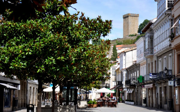 город Монфорте де Лемос, Рибейра Сакра, Галисия, Испания