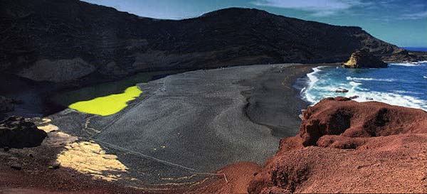 Зеленый пруд, Лансароте, Канарские о-ва