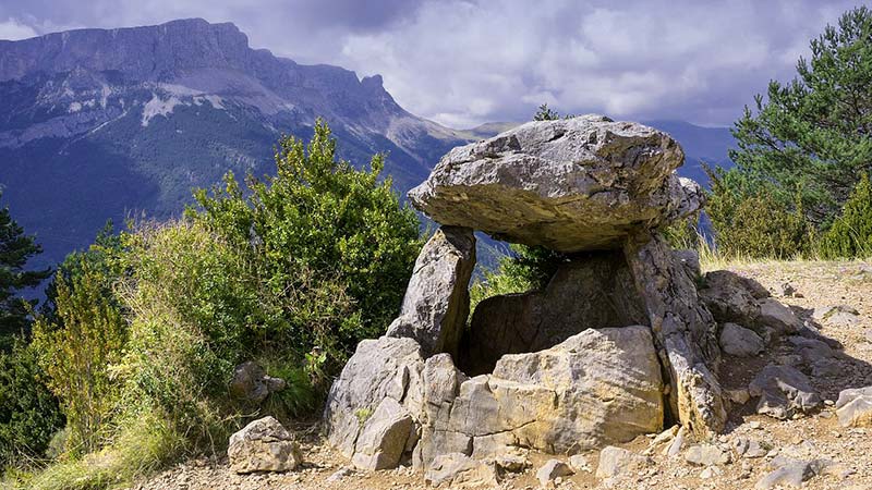 Дольмен Телья, Арагон, Испания