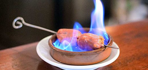 тапа чорисо в аду. Бар Аврора в Севилье