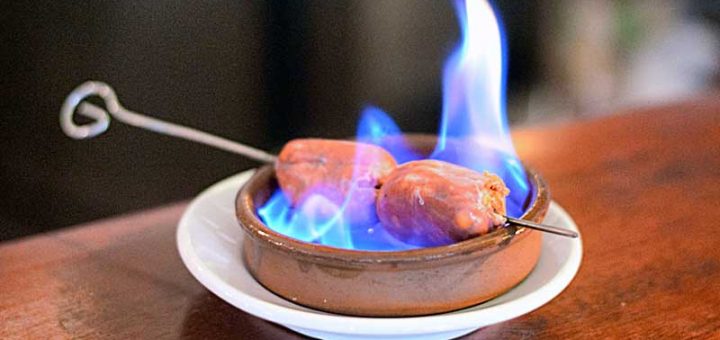 тапа чорисо в аду. Бар Аврора в Севилье