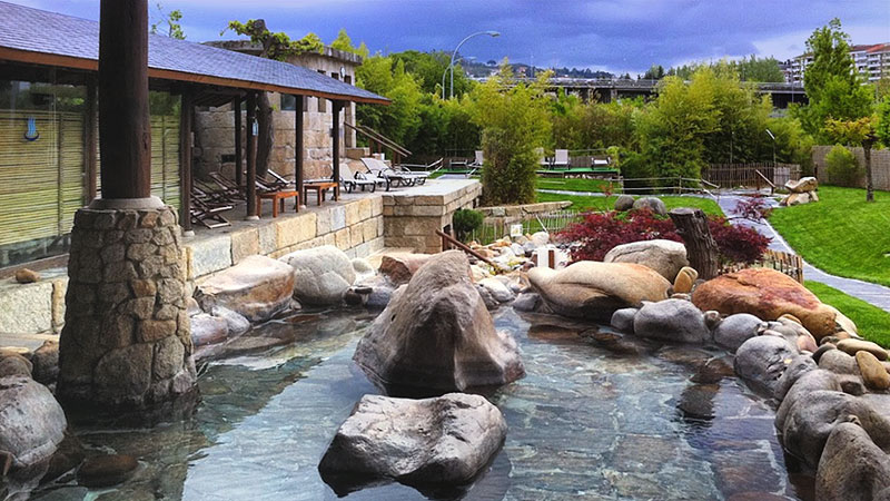 купальни А Чаваскейра, Галисия, Испания