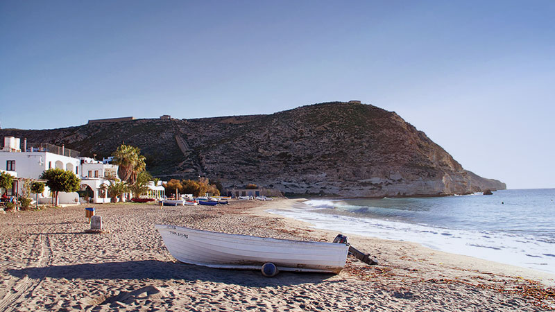 пляж Агуамарга, Альмерия, Андалусия, Испания