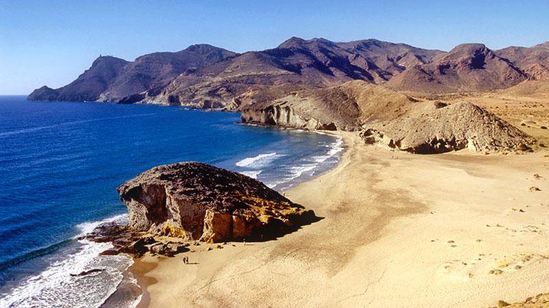 Пляж Монсул, Альмерия, Испания