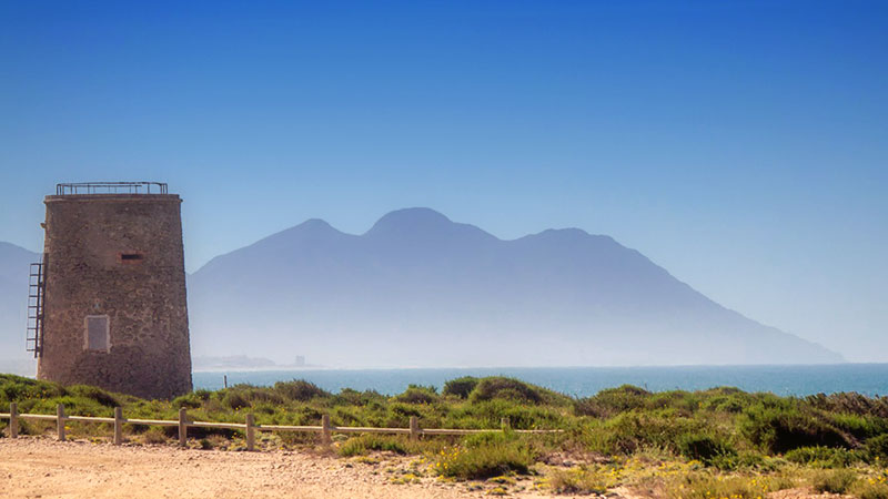 Пляж Салинас, Альмерия, Андалусия,Испания